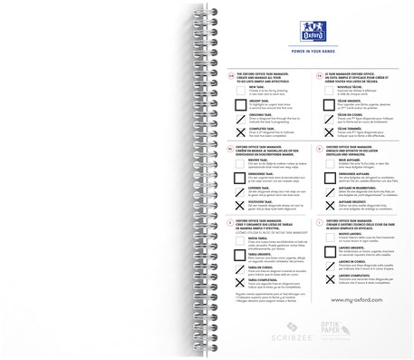 Task Manager Oxford 141x246 mm 115vel aqua-3