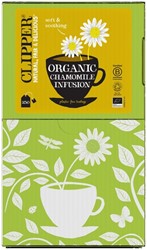Thee Clipper infusion chamomile bio 250 zakjes