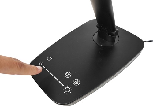 Bureaulamp Unilux Twistled led zwart-2