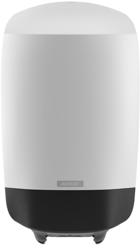 Poetspapierdispenser Katrin klein wit 82209