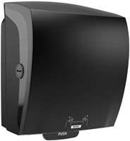 Handdoekroldispenser Katrin systeemrol zwart 82070-3