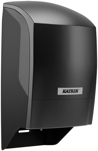 Toiletpapierdispenser Katrin systeemrol duo zwart 77519-1