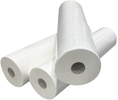 Onderzoektafelpapier Euro Products 2-laags 40cmx100m 250 vel wit 138042-2