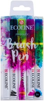 Brushpen Talens Ecoline set à 5 stuks primair-3