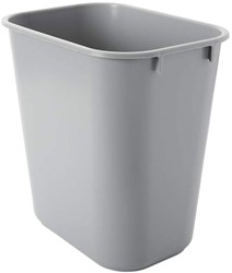 Afvalbak Rubbermaid klein 12 liter grijs