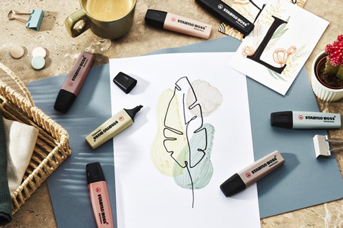 Markeerstift STABILO Boss 70/175 nature colors sienna-3