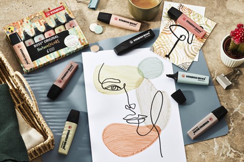 Markeerstift STABILO Boss 70/137 nature colors moddergroen-2