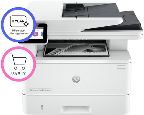 Multifunctional Laser printer HP laserjet 4102dw-1