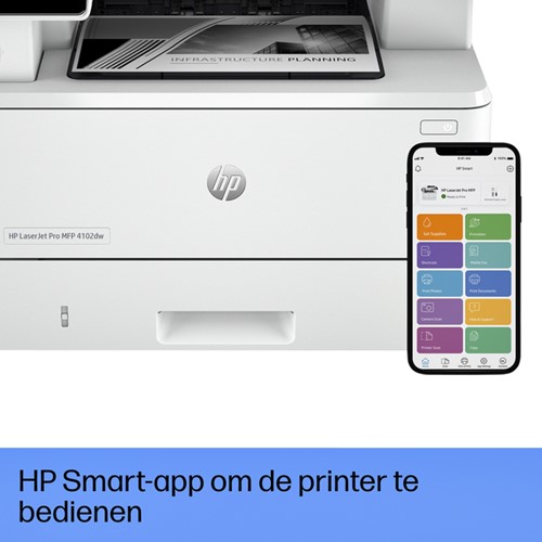 Multifunctional Laser printer HP laserjet 4102dw-2