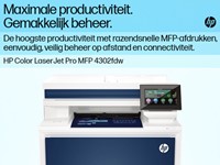 Multifunctional Laser printer HP Color LaserJet 4302fdw-3