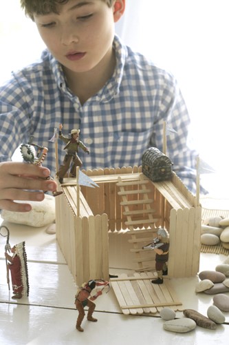 Stokje Creativ Company 11.5x1cm berkenhout 200 stuks-3