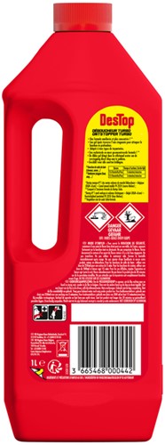 Afvoerontstopper Destop Turbo Gel  1L-2