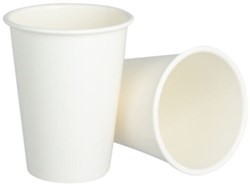 Beker IEZZY 180ml herbruikbaar 20 stuks wit