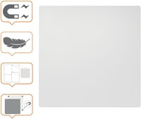 Whiteboard Nobo frameloos modulair 45x45cm-10