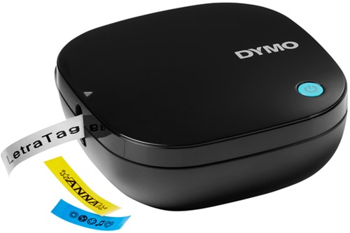 Labelprinter Dymo LetraTag 200B draagbaar bluetooth 12mm zwart promopack-2