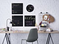 Krijtstift edding 4085 by Securit rond 1-2mm mtl assorti blister à 4st-1