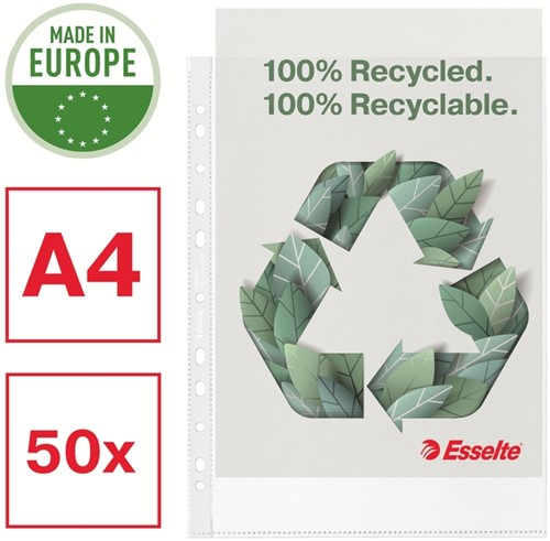 Showtas Esselte recycle PP A4 100µ 11-gaats 50 stuks-9