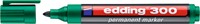 Permanent marker edding 300, rond, 1.5-3mm, groen