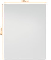 Whiteboard Nobo frameloos modulair magnetisch 60x45cm-4