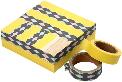 Doos Creativ Company 10x10x3cm hout-3