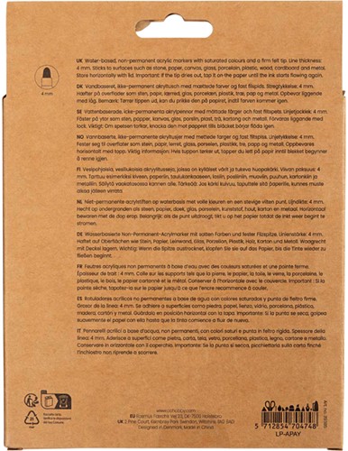 Multistift Creativ Company 4mm set à 12 kleuren-3