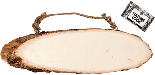 Deurbordje Creativ Company hoogte 6-10cm breedte 23-28cm hout-2