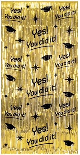 Classy Party Curtain - You did it