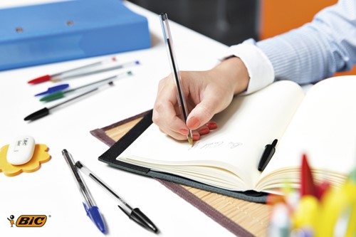 Balpen Bic Cristal, large, assorti, etui à 15 stuks-2