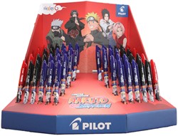 Rollerpen PILOT friXion ball Naruto medium 3 kleuren assorti