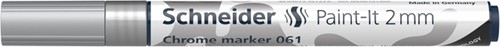 Viltstift  Schneider Paint-it 061 2.0mm metallic chrome-2