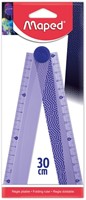 Liniaal Maped Deepsea Paradise opvouwbaar 30cm paars