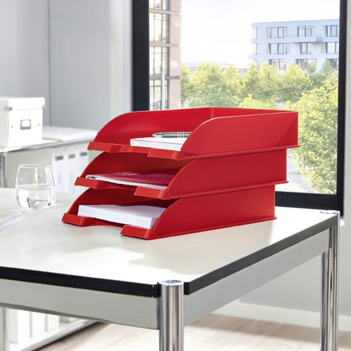 Brievenbak Leitz Wow A4 rood-2