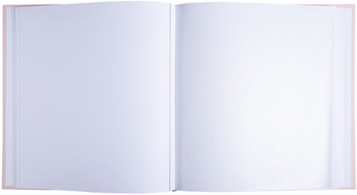 Fotoalbum Exacompta 29x32cm 60 witte pagina's Ellipse roze-3