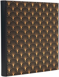 Fotoalbum Exacompta 29x32cm 60 zwarte pagina's Néo Déco zwart