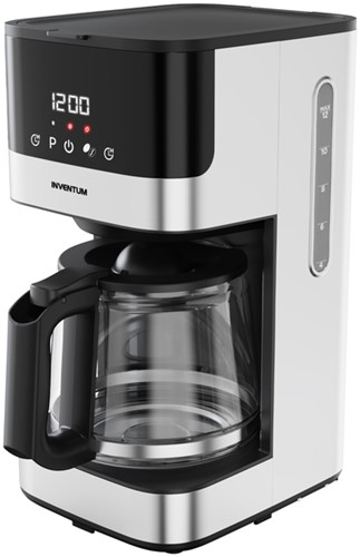 Koffiezetapparaat Inventum 1.5 liter zwart met rvs