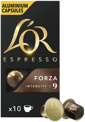 Koffiecups L'Or espresso Forza 10 stuks