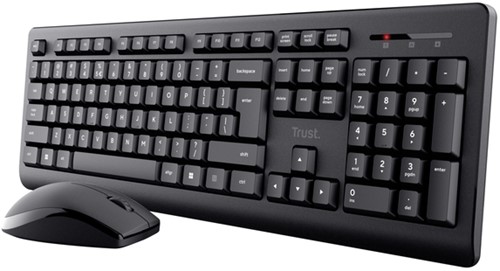 Toetsenbord Trust Primo draadloos + muis QWERTY-2