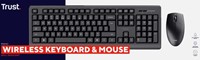 Toetsenbord Trust Primo draadloos + muis QWERTY-3