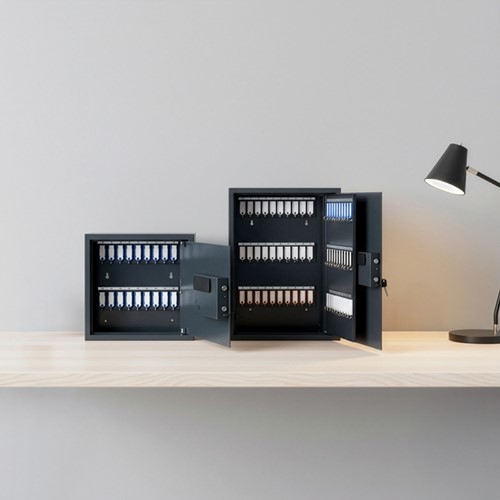 Sleutelkast Pavo High security Magnettag met fingerprintslot 100 haken 600x480x150mm-4