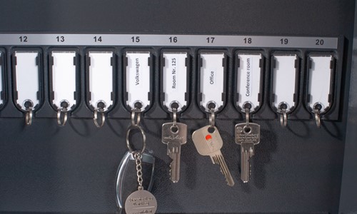 Sleutelkast Pavo High security Magnettag met fingerprintslot 100 haken 600x480x150mm-5