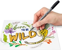 Fijnschrijver Staedtler PigmentArts Intens zwart-3