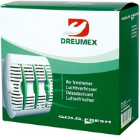 Luchtverfrisserdispenser Dreumex Gold Fresh wit-3