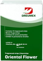 Luchtverfrisser Dreumex Gold Fresh Oriental Flower 15 strips