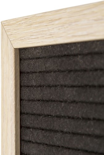 Letterbord IEZZY 40x60cm naturel hout-3