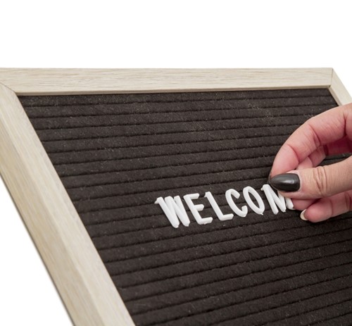 Letterbord IEZZY 40x60cm naturel hout-2