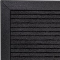 Letterbord IEZZY 60x80cm zwart hout-2