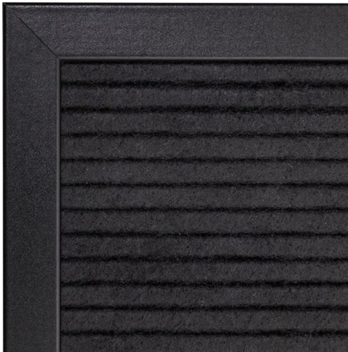 Letterbord IEZZY 60x80cm zwart hout-2