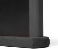 Tafelkrijtbord IEZZY A5 zwart hout-2