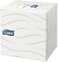 Facial tissues Tork Premium kubus 2-laags 100 vel wit 140278-3