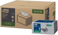 Reinigingsdoek Tork W8 Premium Industrial 1-laags 55 vel grijs 520350-3